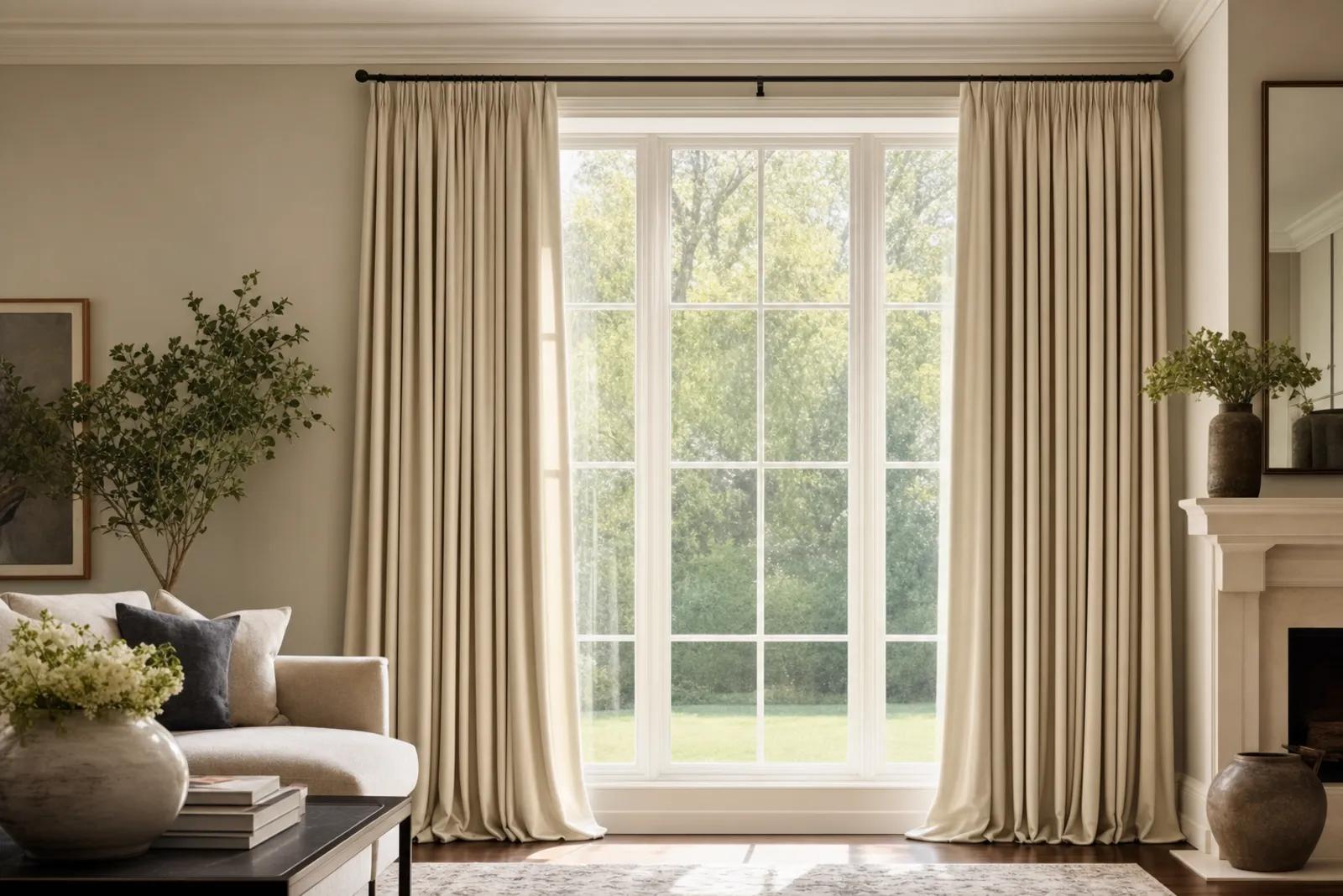 Organic curtain & drapery cleaning by AllState Cleaning
