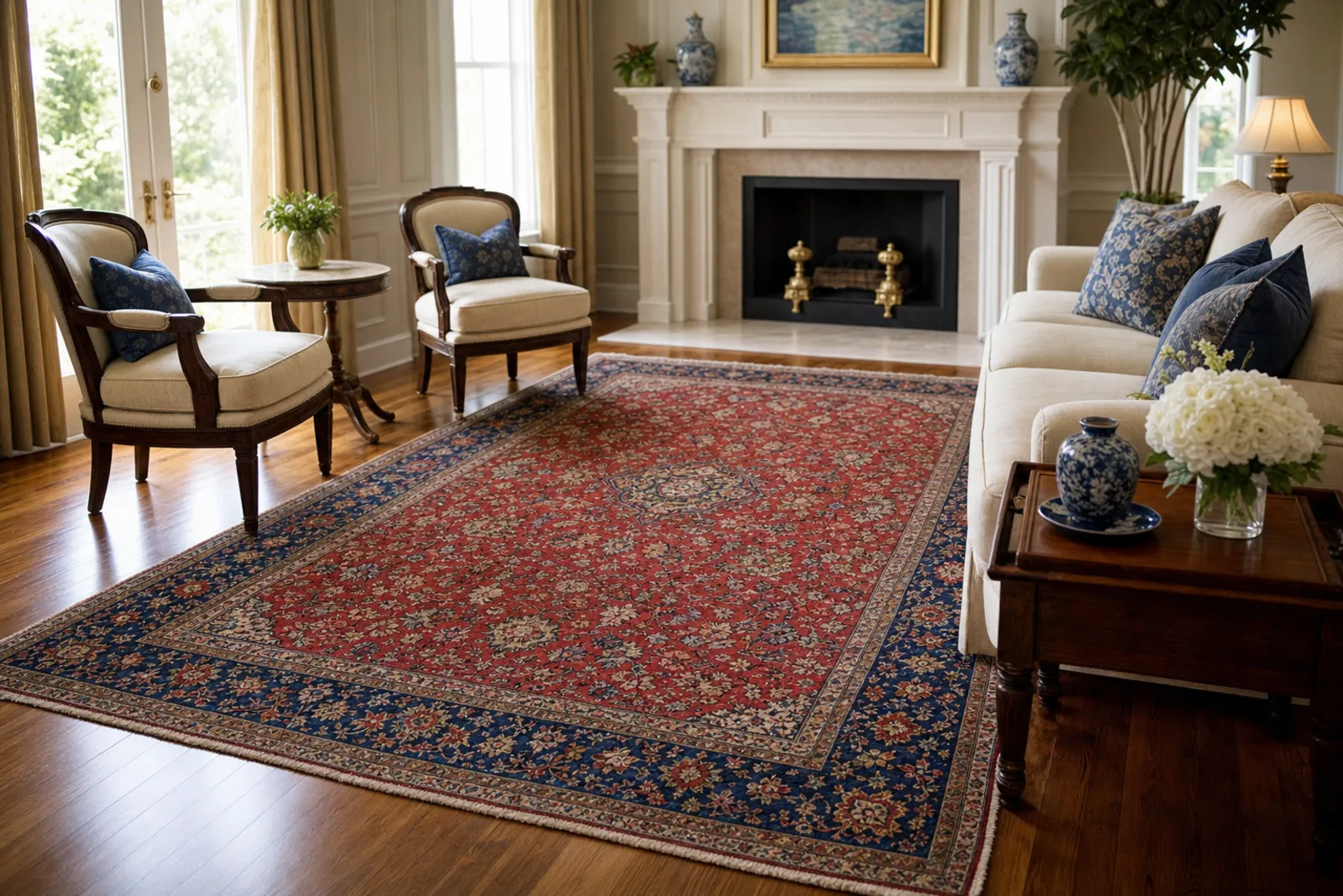 Organic area & oriental rug cleaning by AllState Cleaning