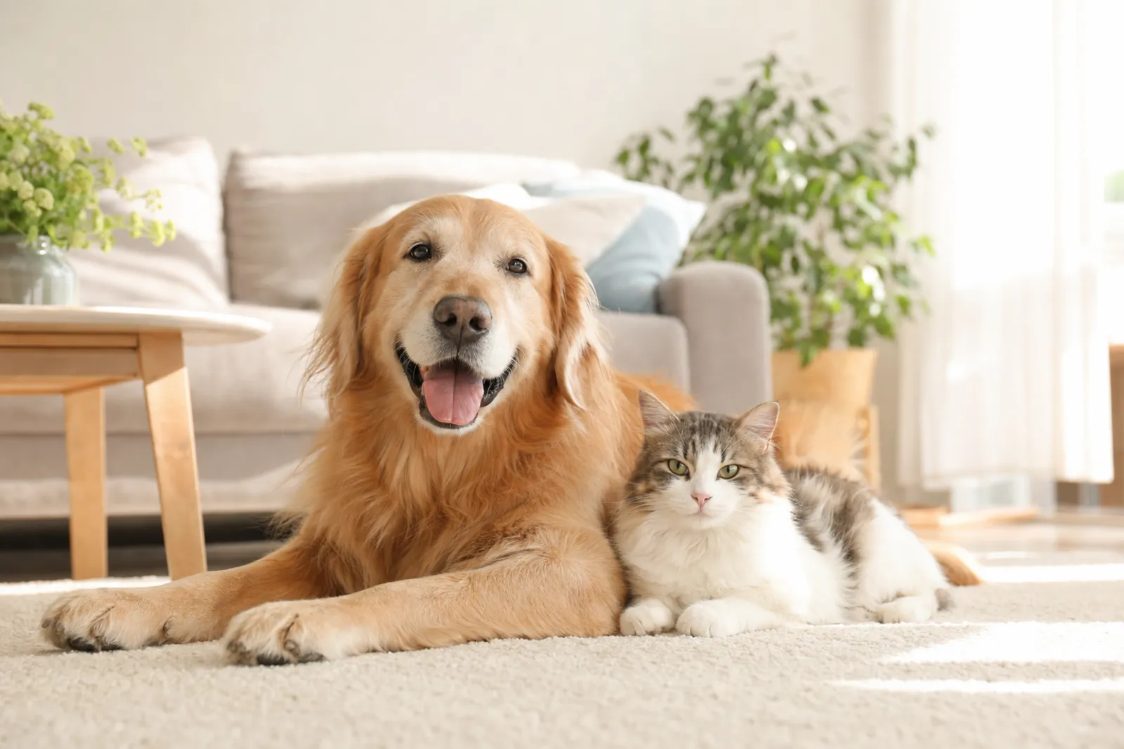 Organic pet odor & stain removal by AllState Cleaning